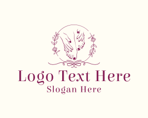 Floral Nail Salon  Logo