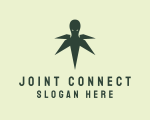 Joint - Weed Monster Marijuana logo design