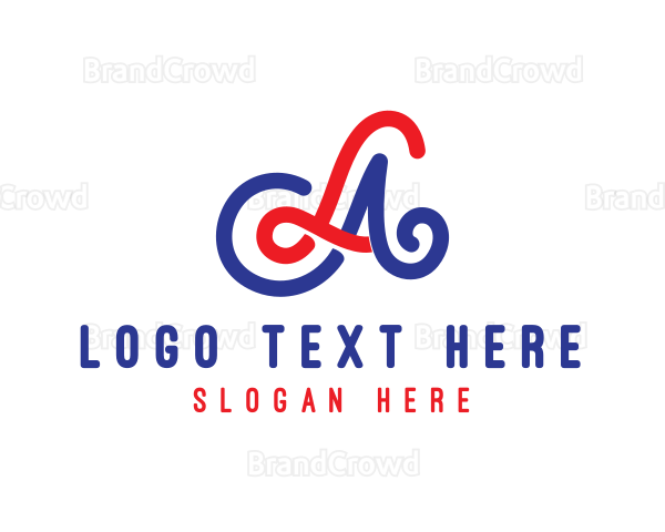American Swirl Stroke Logo