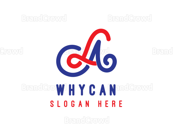 American Swirl Stroke Logo