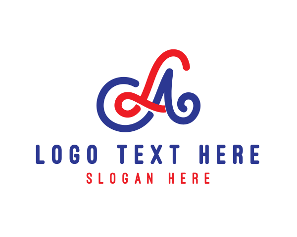 Stroke - American Swirl Stroke logo design