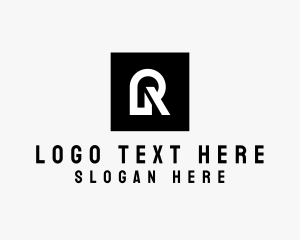Brand - Stylish Agency Letter R logo design