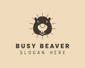 Beaver - Beaver Zoo Wildlife logo design