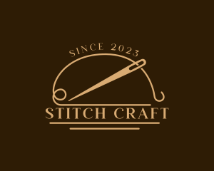 Needle Sewing Knit logo design