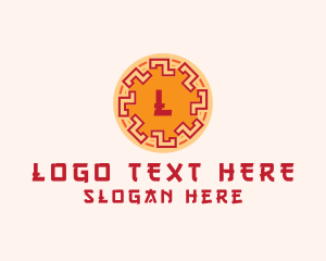 Cultural - Ancient Asian Decor logo design