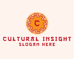 Ancient Asian Decor  logo design