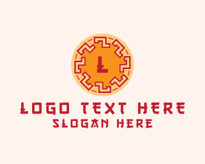 Lucky Charm - Ancient Asian Decor logo design