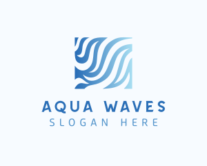 Waves - Aquatic Water Waves logo design