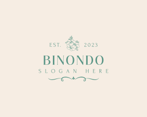 Elegant Dainty Flowers Logo