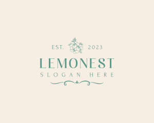 Elegant Dainty Flowers Logo