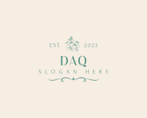 Elegant Dainty Flowers Logo