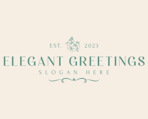 Elegant Dainty Flowers logo design