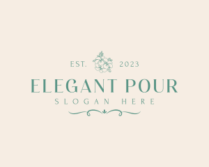 Elegant Dainty Flowers logo design