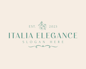 Elegant Dainty Flowers logo design