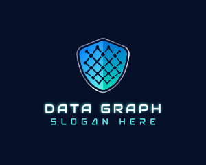 Network Data Security logo design