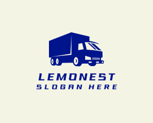 Logistics - Truck Transport Delivery logo design