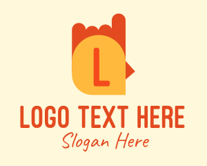 Simple - Simple Orange Chicken Lettermark logo design