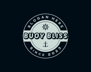 Nautical Ship Anchor logo design