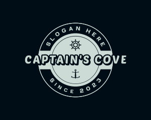 Captain - Nautical Ship Anchor logo design