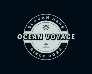 Nautical Ship Anchor logo design