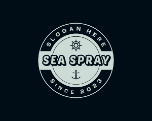 Nautical Ship Anchor logo design