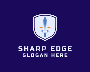 Shining Sword Shield logo design