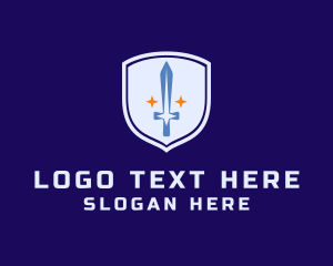 War - Shining Sword Shield logo design
