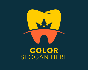 Dentistry - Tooth Crown Orthodontist logo design