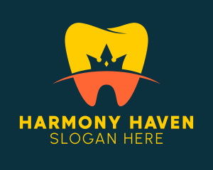 Orthodontist - Tooth Crown Orthodontist logo design