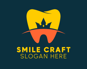 Orthodontist - Tooth Crown Orthodontist logo design