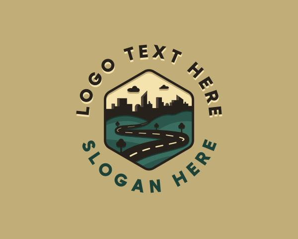 Trip - City Road Trip logo design