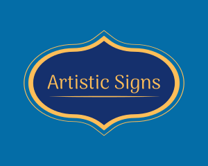 Signage - Traditional Arabic Signage logo design