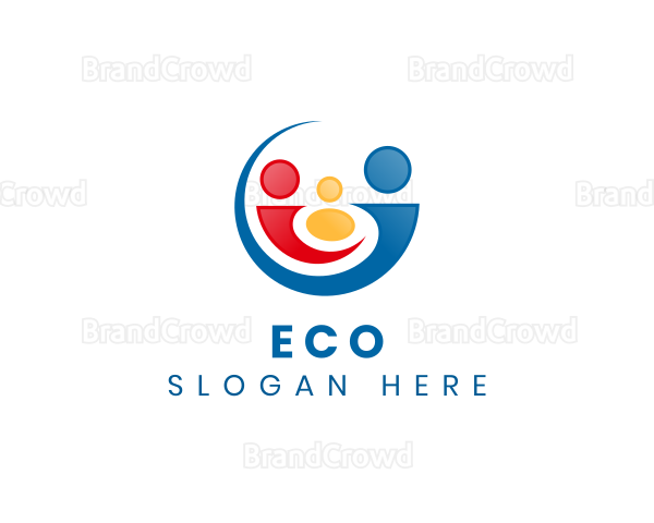 Community Organization Family Logo