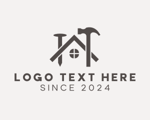 Handyman - Home Carpentry Renovation logo design