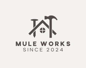 Home Carpentry Renovation logo design