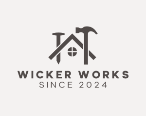 Home Carpentry Renovation logo design