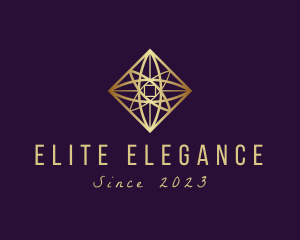 High Class - Floral Diamond Jewel logo design
