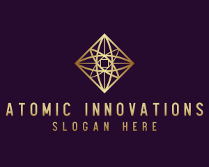 Atomic - Atomic Diamond Enterprise logo design