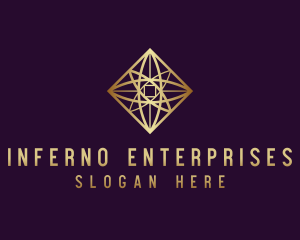 Atomic Diamond Enterprise logo design