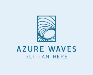 Tech Waves logo design
