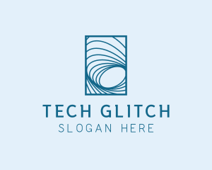 Tech Waves logo design