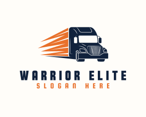 Removalist - Haulage Trailer Truck logo design