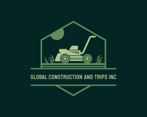 Garden Shears - Lawn Mower Gardening logo design
