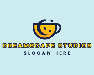 Dream - Moon Star Cup logo design