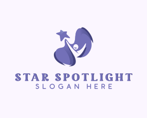 Human Star Leadership logo design