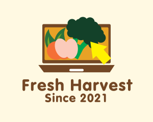 Vegetables - Online Grocery Website logo design