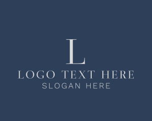 Residential - Elegant Masculine Generic Business logo design