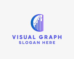 Diagram - Sales Chart Management logo design