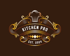 Classic Chef Kitchen logo design