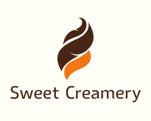 Ice Cream Dessert logo design